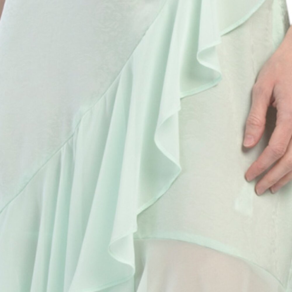 EN SAISON Satin Ruffle Slip - Picture 4 of 6